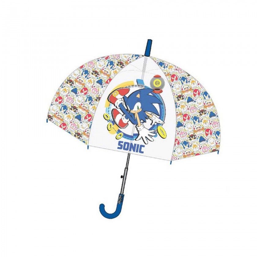 Guarda-Chuva Criana Plstico Sonic 48cm