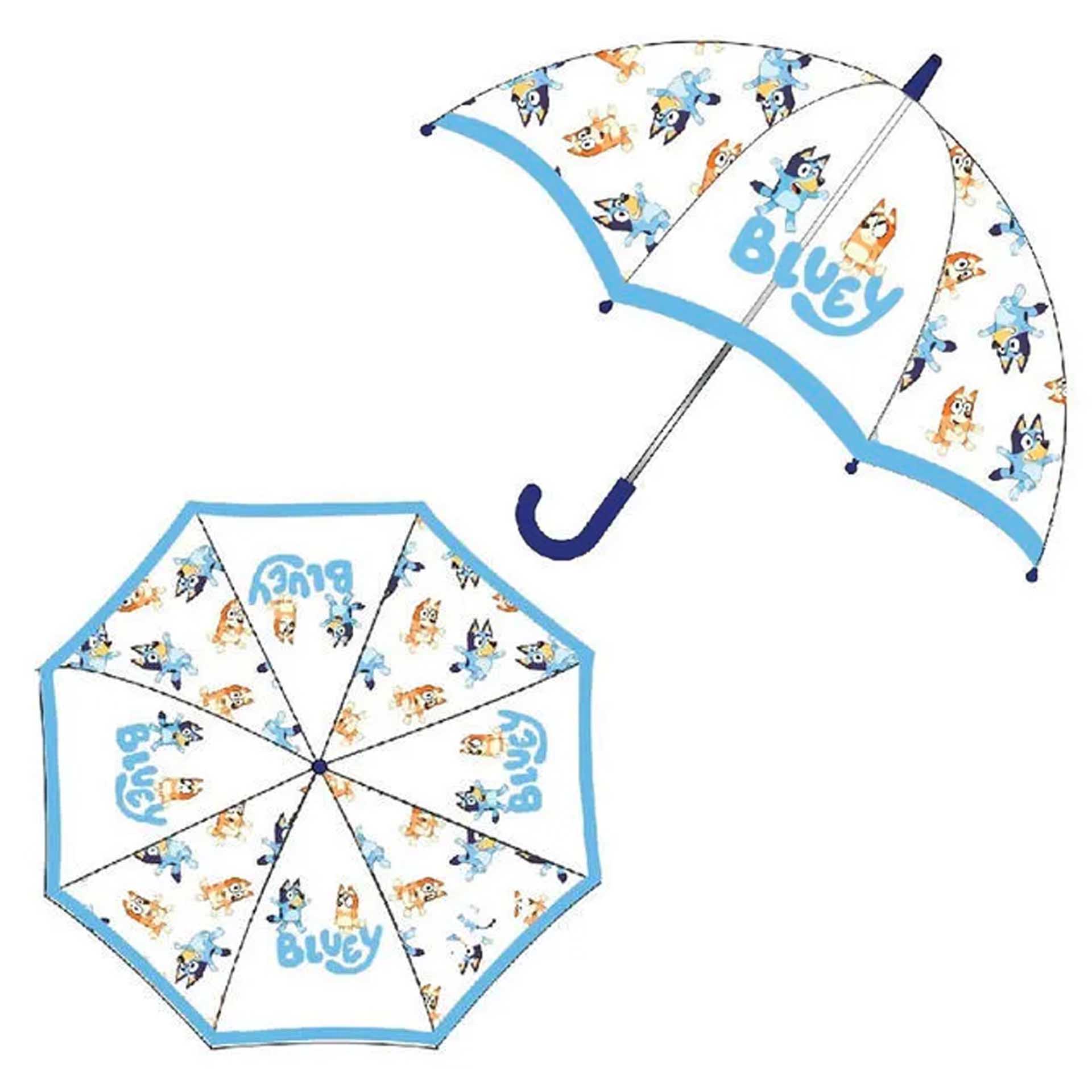 Guarda-Chuva Criança Plástico Bluey 48cm