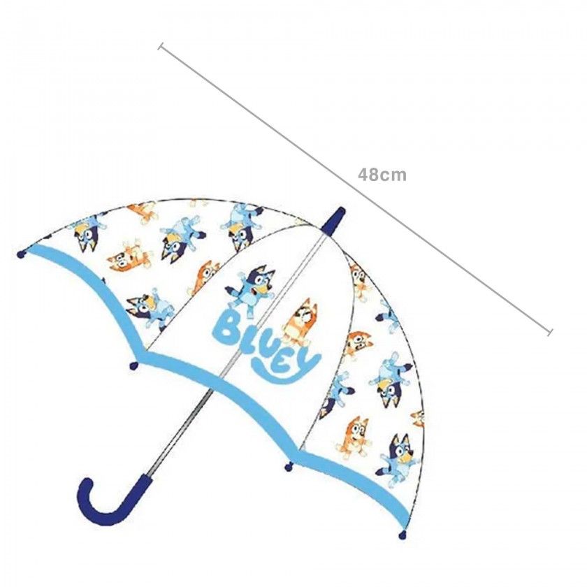 Guarda-Chuva Criana Plstico Bluey 48cm