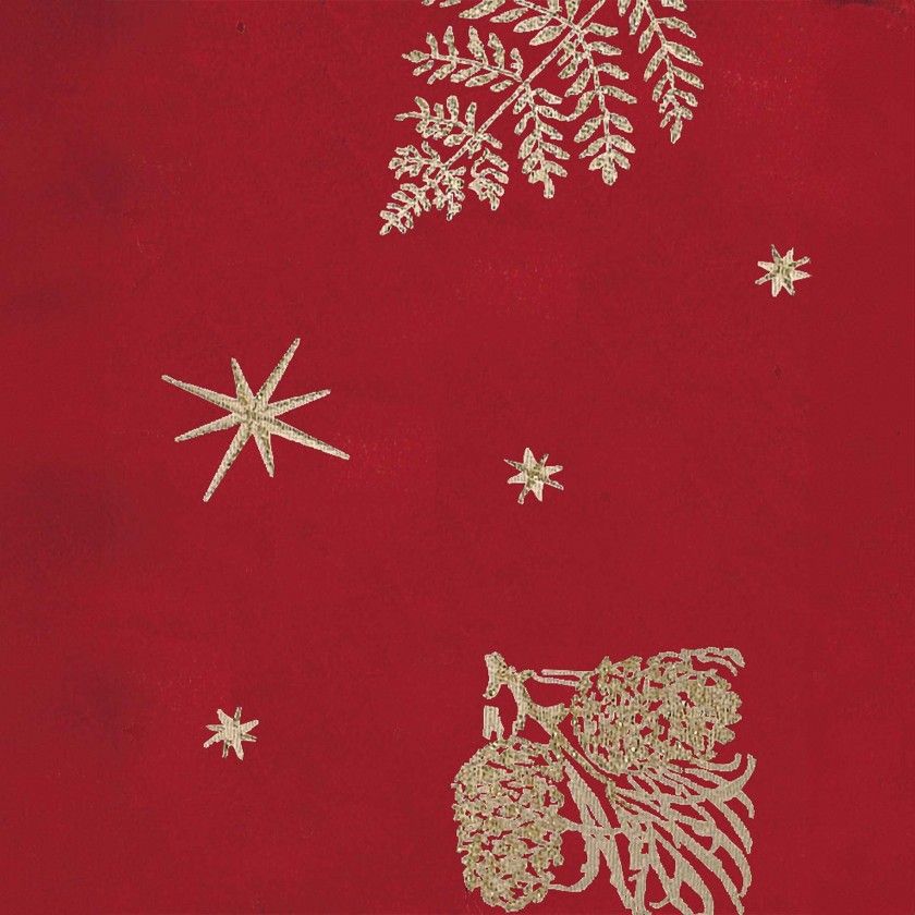 Toalha Natal Azevinho Vermelho / Ouro 150X150cm Toalha Natal Azevinho Vermelho / Ouro 150X150cm