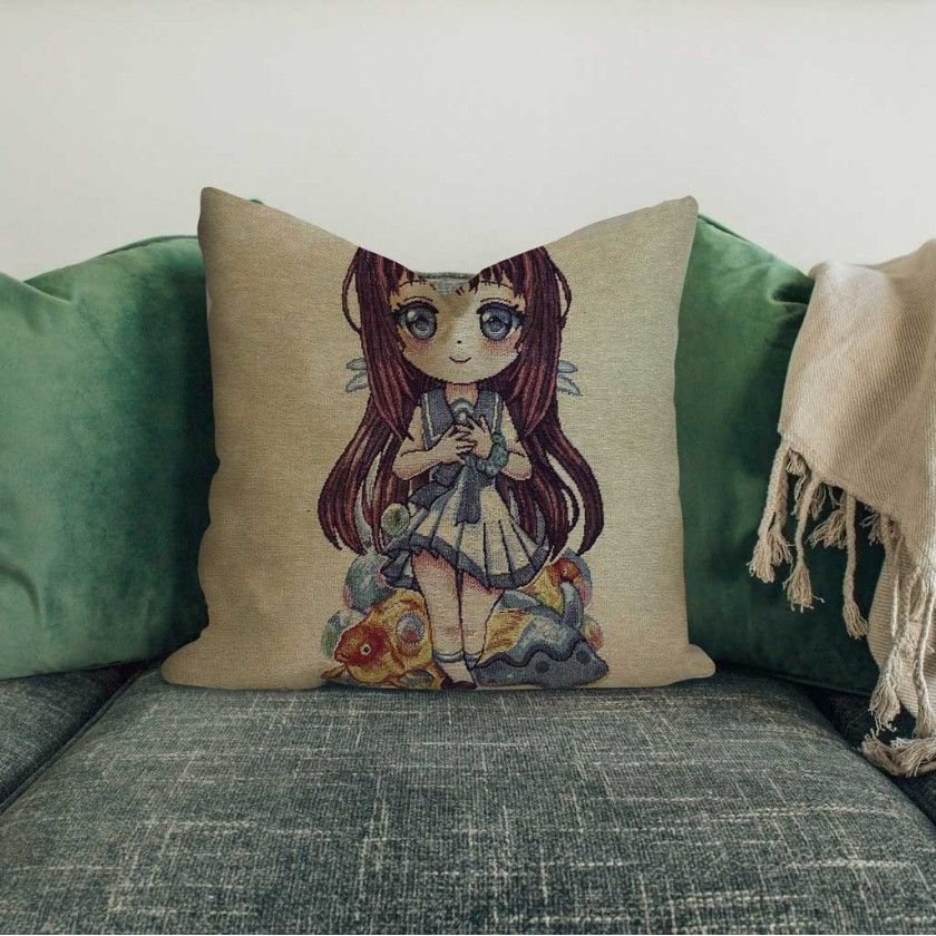 Almofada Decorativa Manga N.2 45X45CM Almofada Decorativa Manga N.2 45X45CM