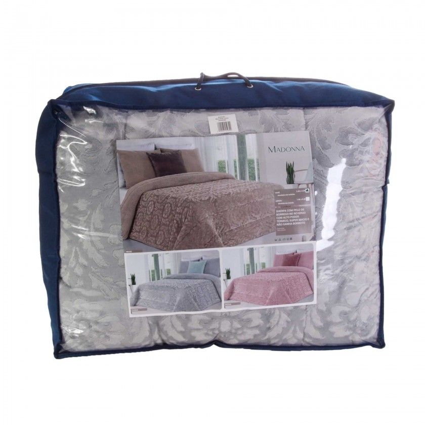 Edredo Madona Cinza 240X250cm