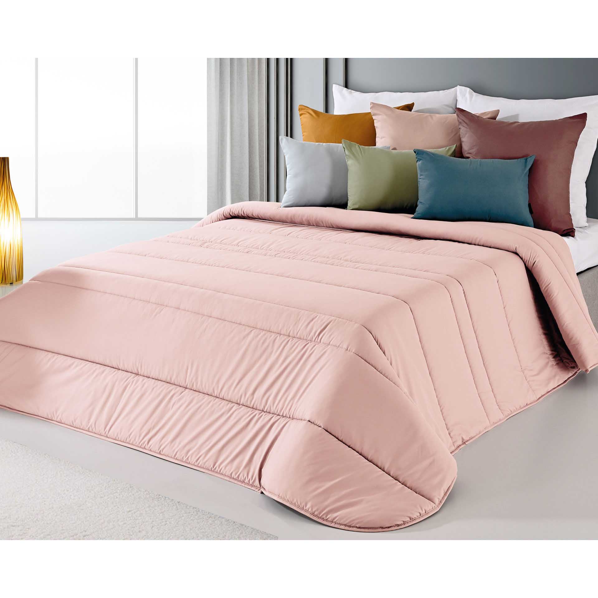 Edredão Bouty Rosa 240X260cm