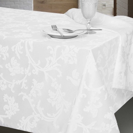 Toalha Mesa Clean Branco 150X150cm - Image product