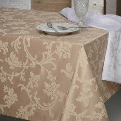 Toalha Mesa Clean Taupe 150X200cm