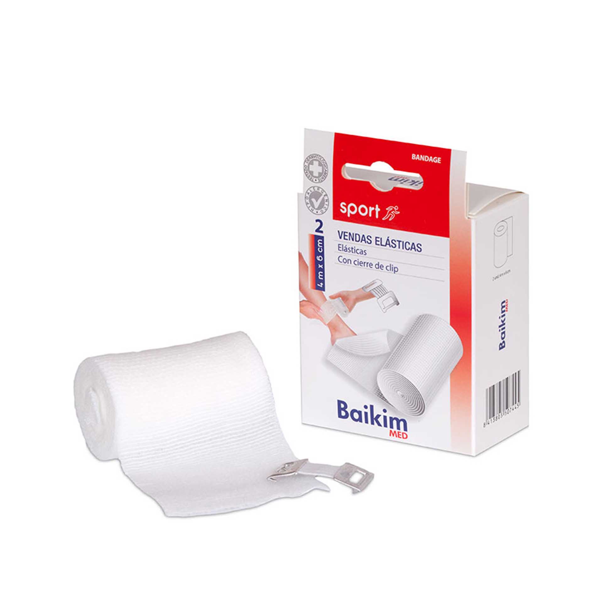 Ligadura Baikim Elástica 4X6CM Pack 2