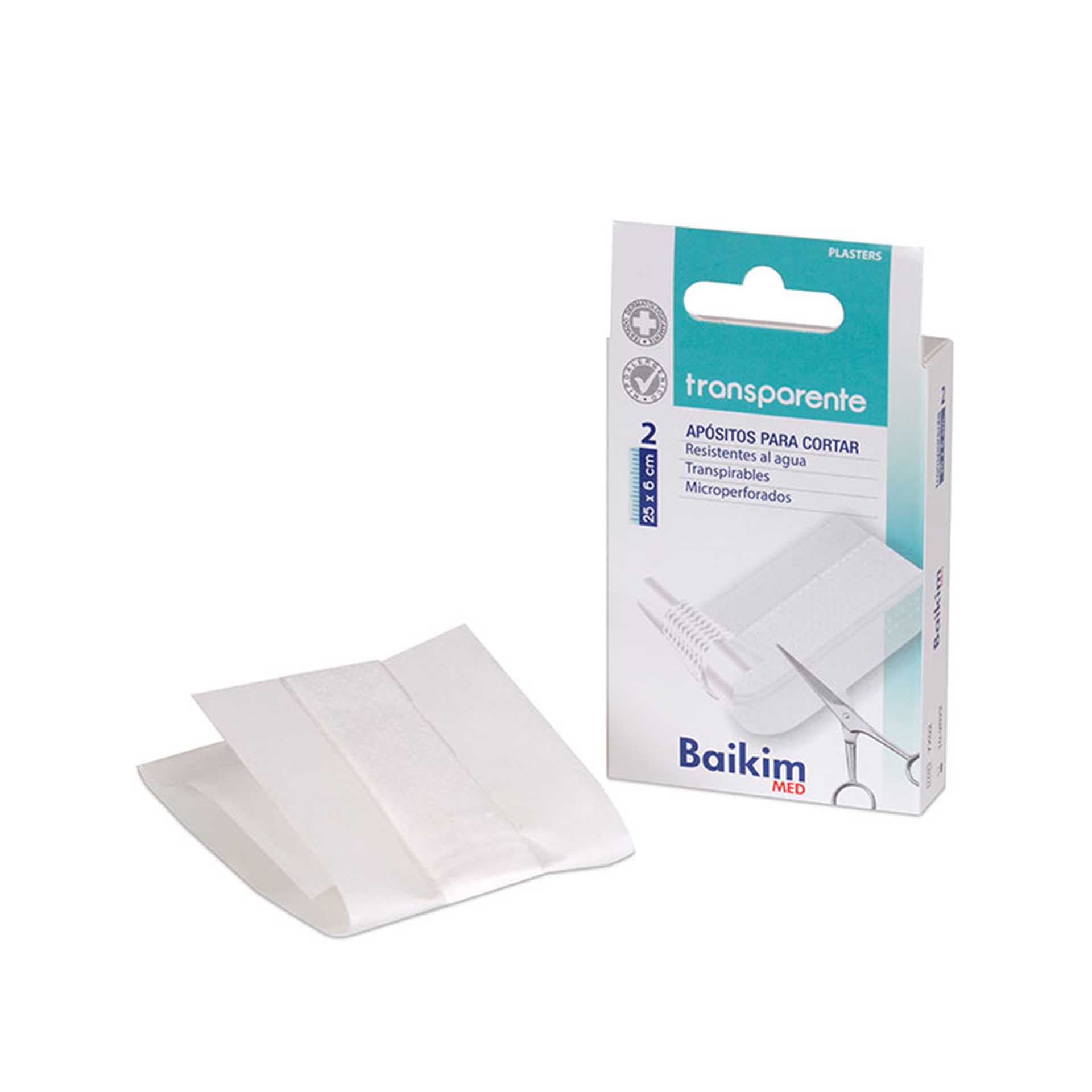 Pensos Baikim Transparentes 25X6CM Pack 2
