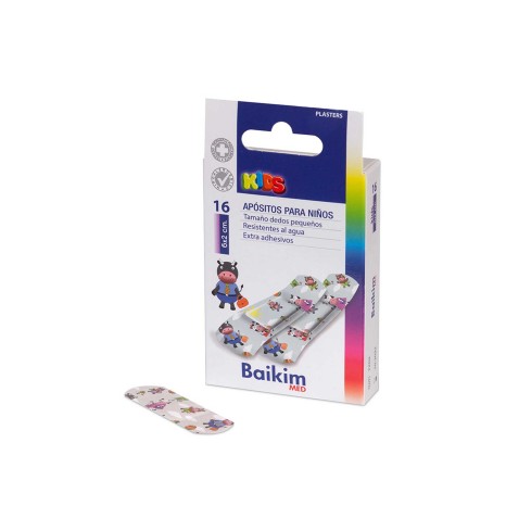 Pensos R�pidos Baikim Kids 6X2CM Pack 16 - Image product