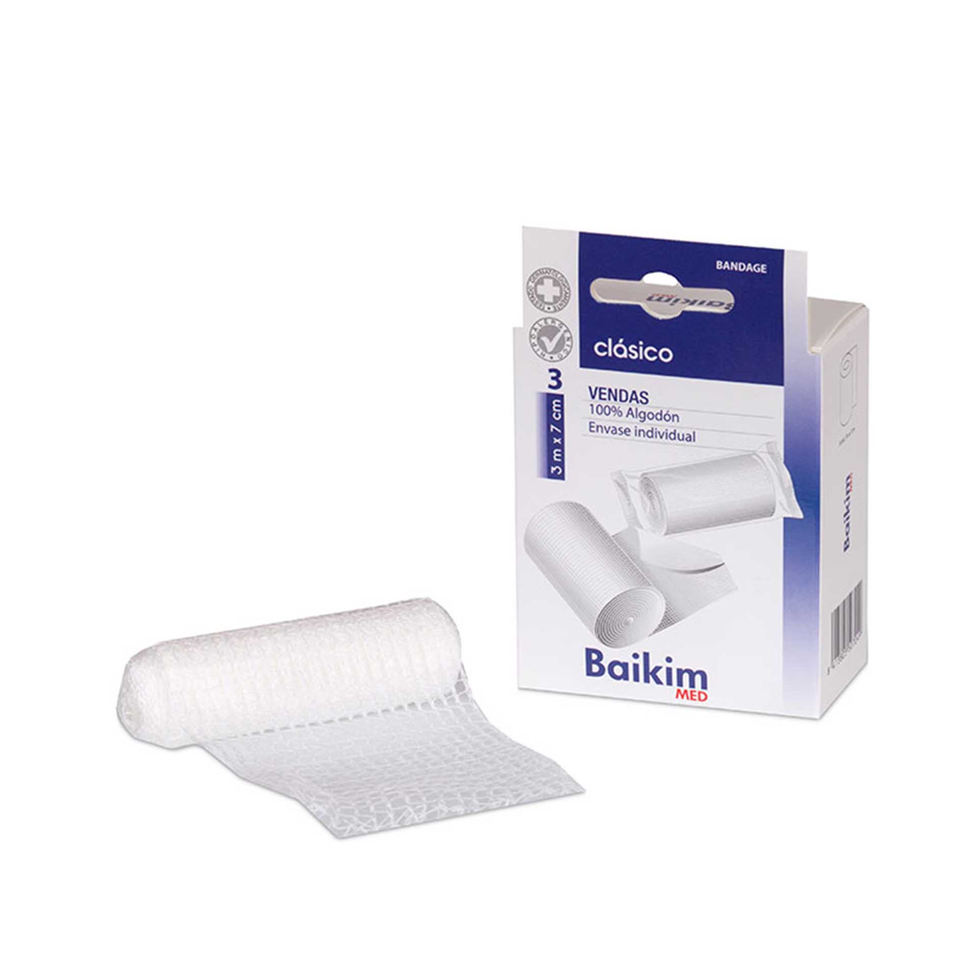 Ligadura Baikim 3X7CM Pack 3