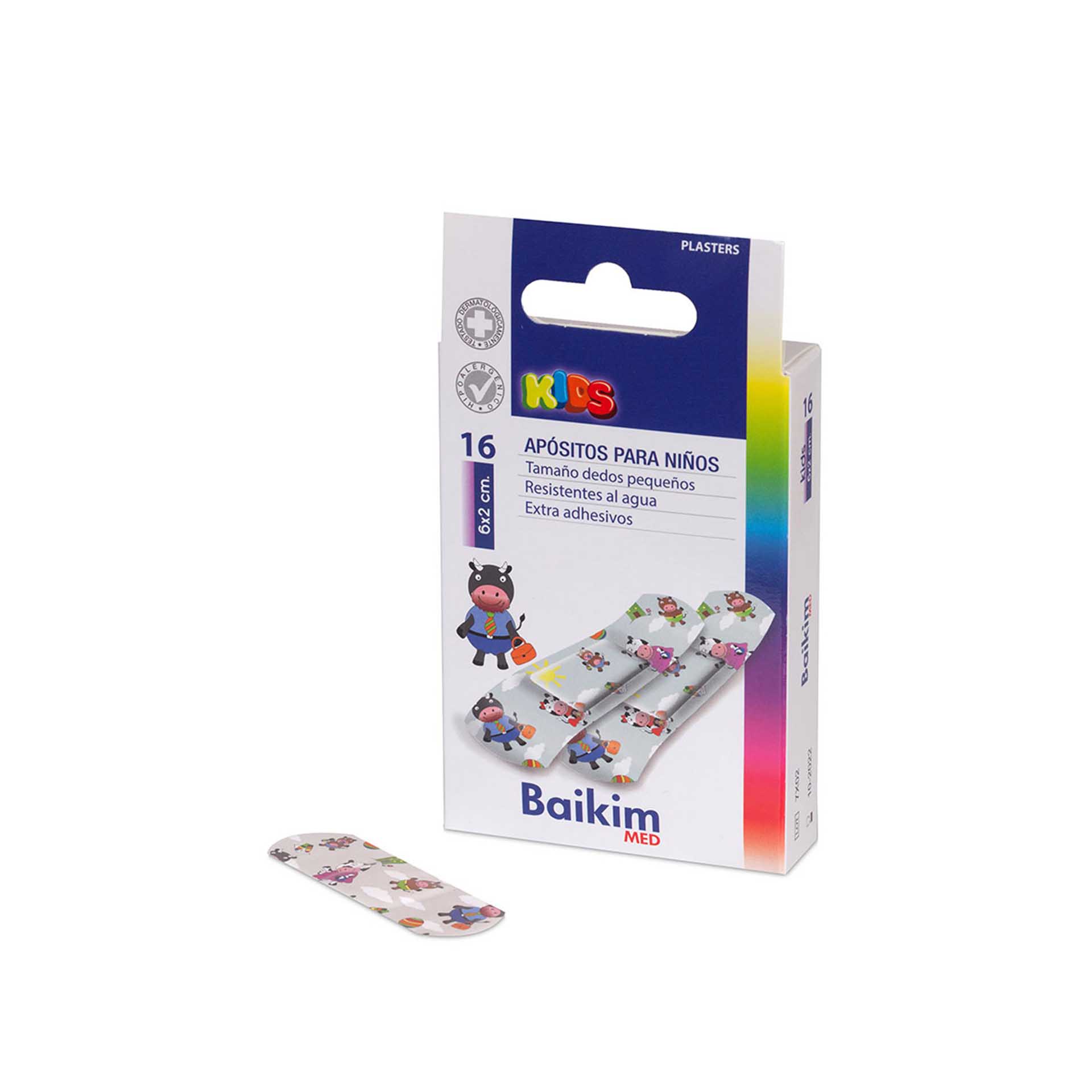Pensos Rápidos Baikim Kids 6X2CM Pack 16