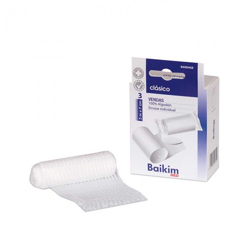 Ligadura Baikim 3X7CM Pack 3