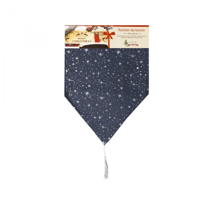 Caminho Mesa Natalício Vermelho 32X140CM Caminho Mesa Natalício Vermelho 32X140CM