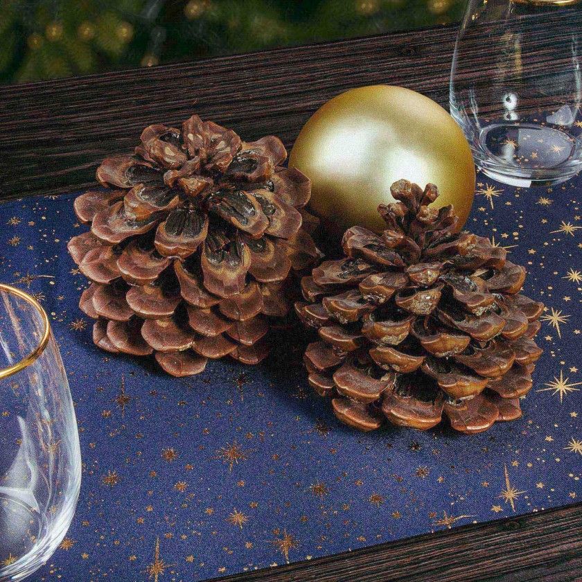 Caminho Mesa Natalício Vermelho 32X140CM Caminho Mesa Natalício Vermelho 32X140CM