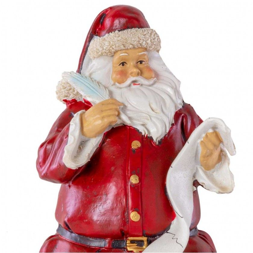 Pai Natal Com Pergaminho 21CM Pai Natal Com Pergaminho 21CM