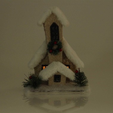 Casa Natal Com Luz 22CM