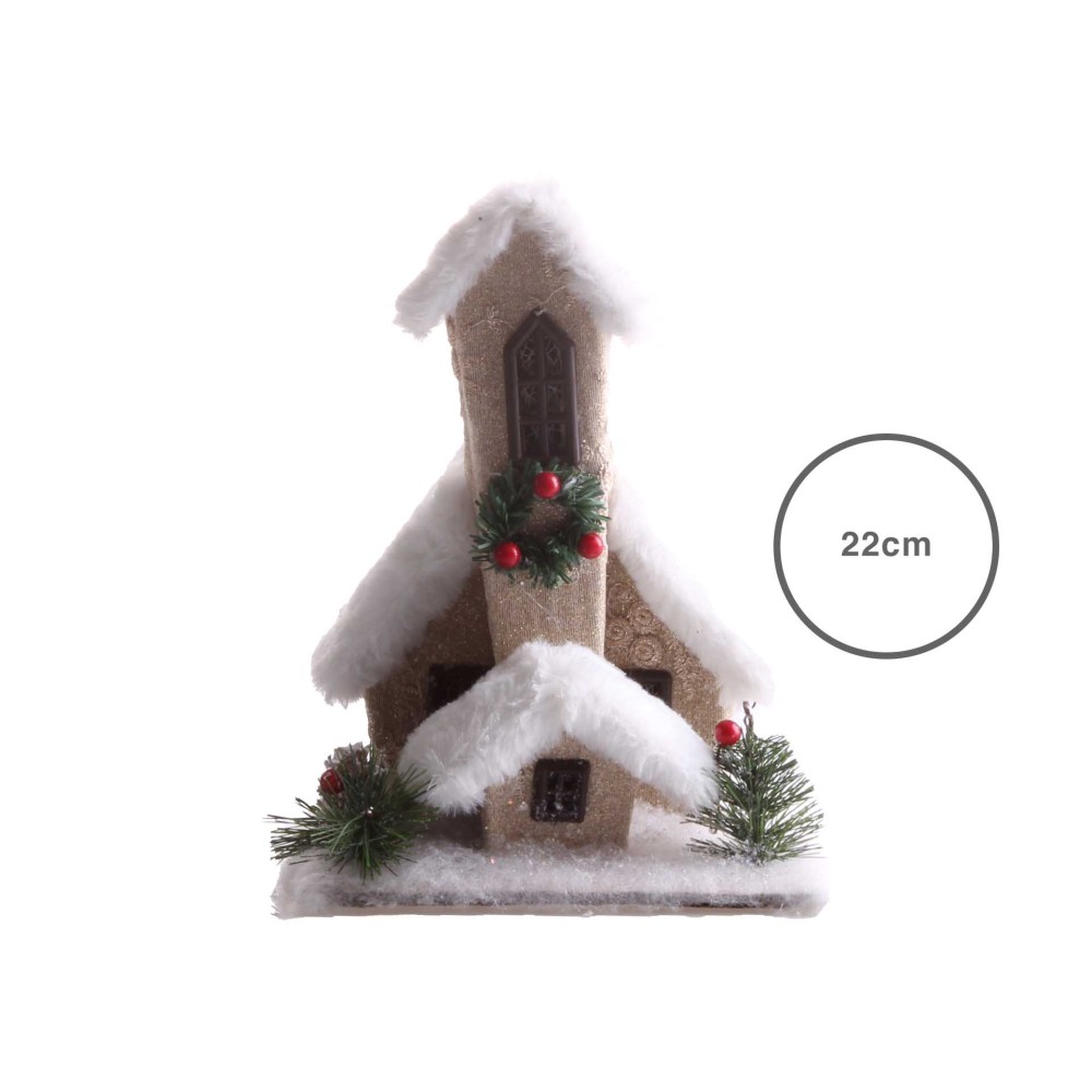 Casa Natal Com Luz 22CM