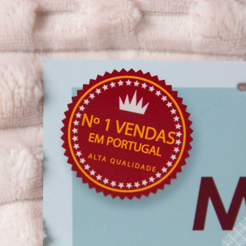 Manta Jacquard Amo Tracejado Prola 130X160cm