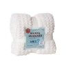 Manta Jacquard Amo Tracejado Pérola 130X160cm Manta Jacquard Amo Tracejado Pérola 130X160cm
