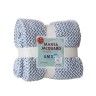 Manta Jacquard Amo Entrançado Azul 130X160cm Manta Jacquard Amo Entrançado Azul 130X160cm