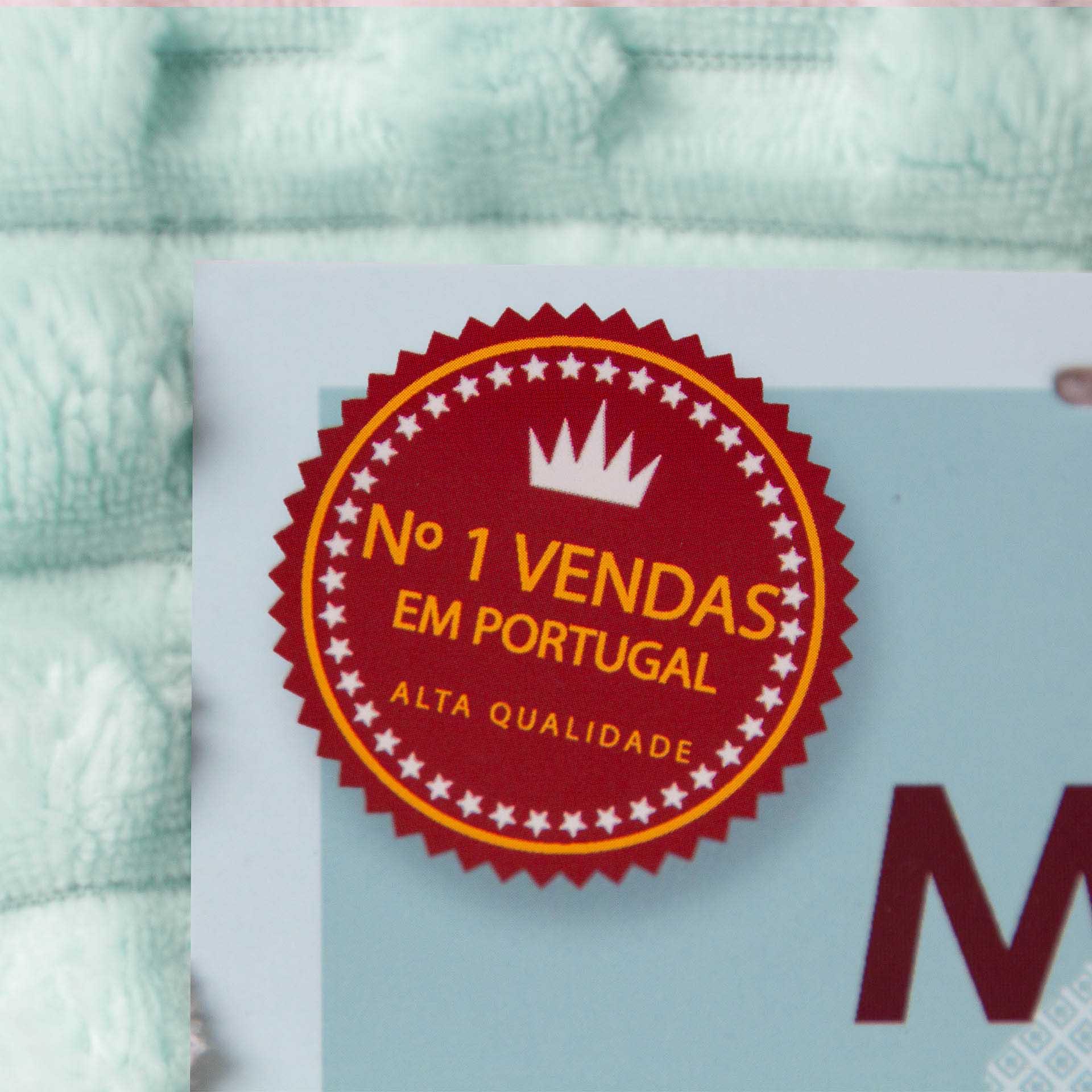 Manta Jacquard Amo Tracejado Verde Água 130X160cm