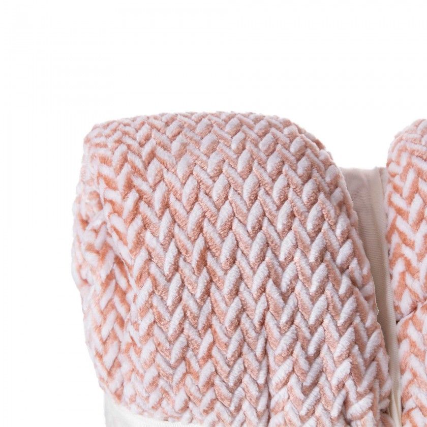 Manta Jacquard Amo Entranado Salmo 130X160cm