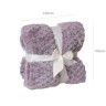 Manta Jacquard Amo Papinhos Cinza 130X160cm Manta Jacquard Amo Papinhos Cinza 130X160cm