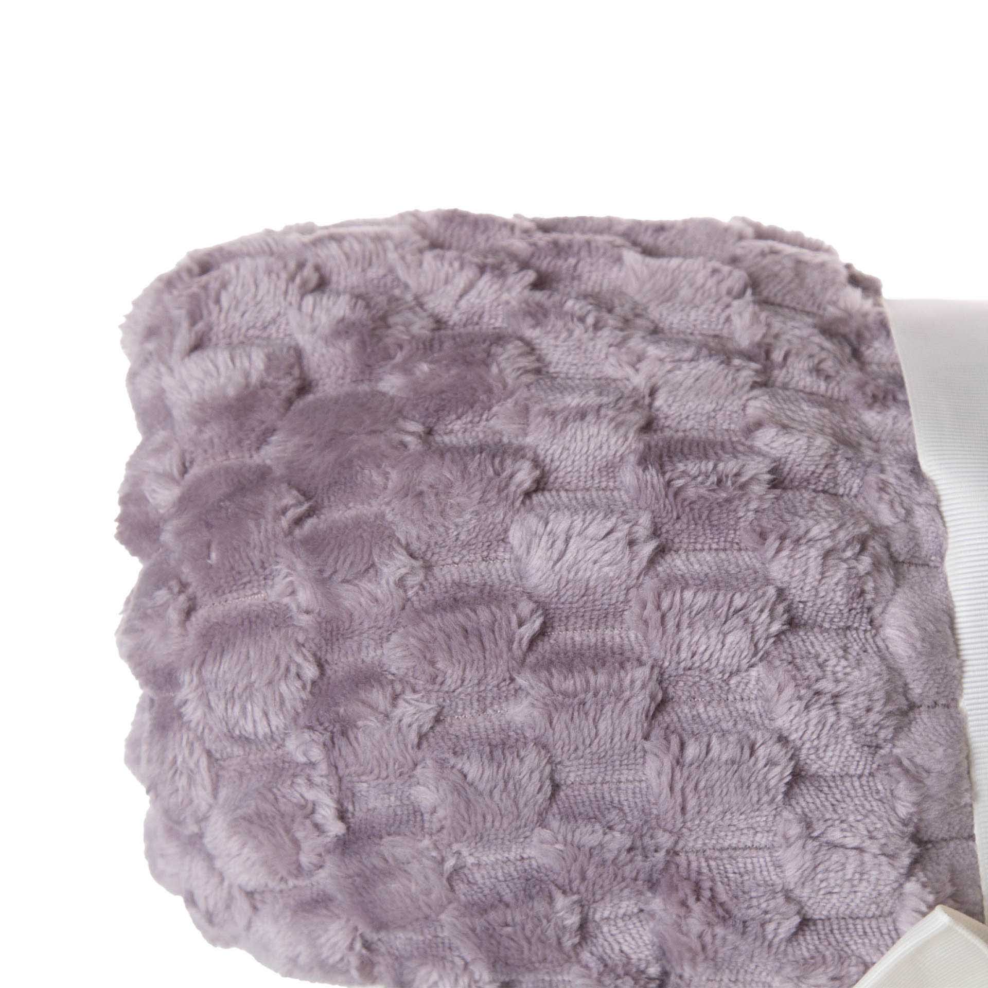 Manta Jacquard Amo Papinhos Cinza 130X160cm