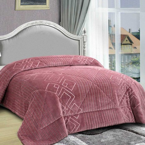 Sherpa Casal Comforter Rosa 240X260cm - Image product