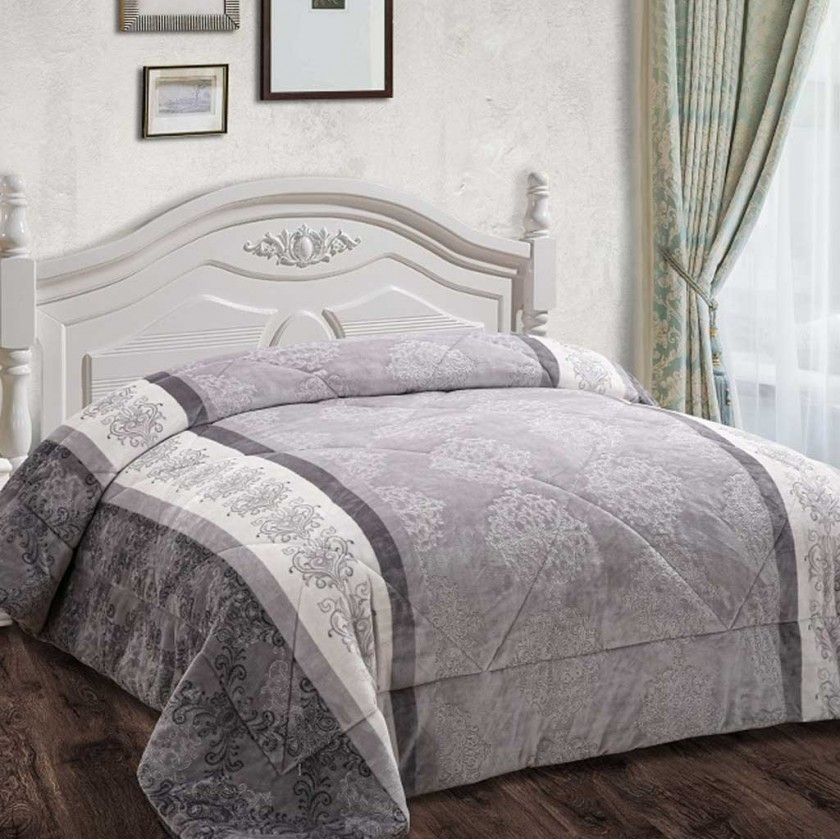 Gofrado Casal Comforter Cinza 240X260cm Gofrado Casal Comforter Cinza 240X260cm