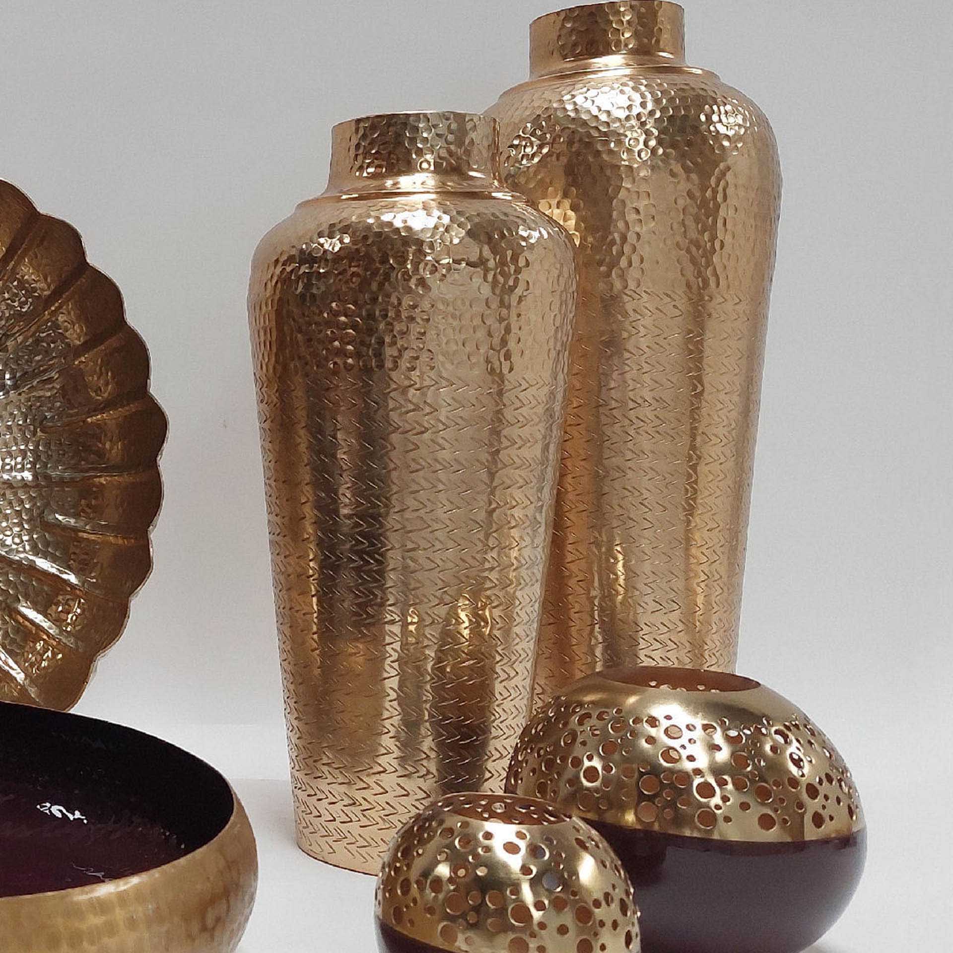 Jarra Dourada 19X49CM