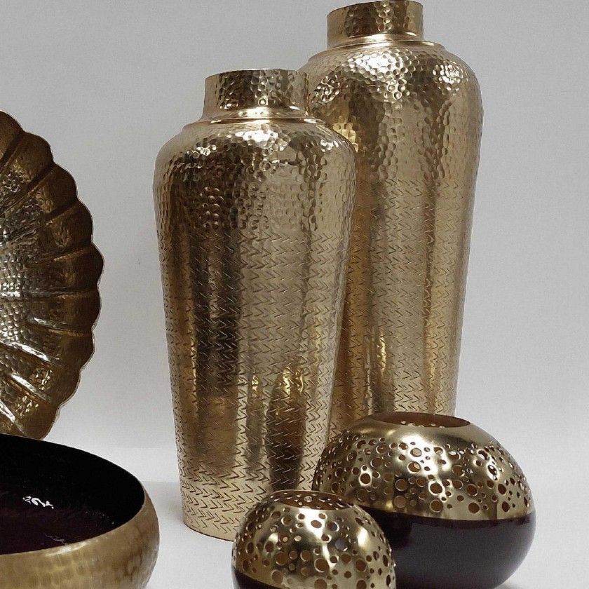 Jarra Dourada 18X41CM