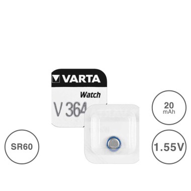 Pilha Varta Botão V364