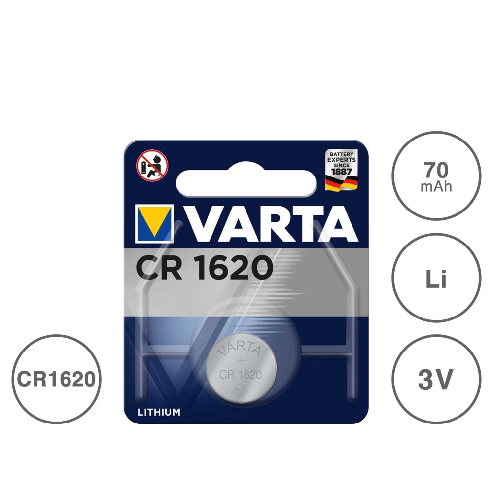 Pilha Varta Bot�o CR1620