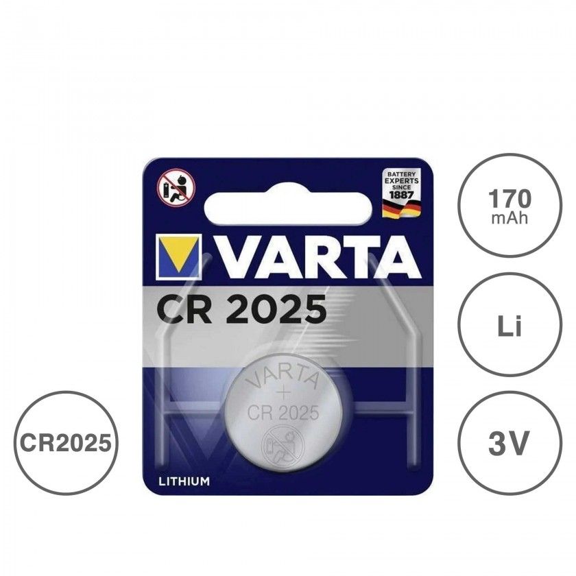 Pilha Varta Boto CR2025
