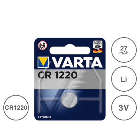 Pilha Varta Botão CR1220 - Image product
