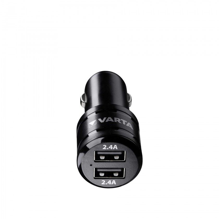 Carregador Isqueiro Carro Varta 2 Usb 17W
