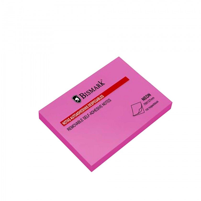 Bloco Notas Aderentes Bismark 76x127mm