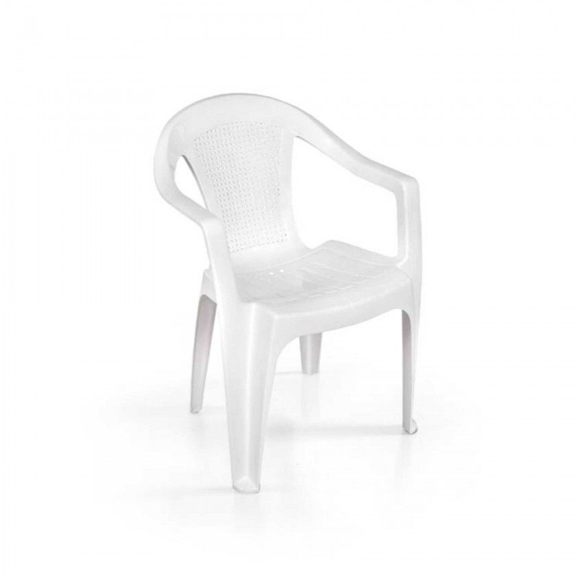 Cadeira Plstica Star Branca 57X57X75cm