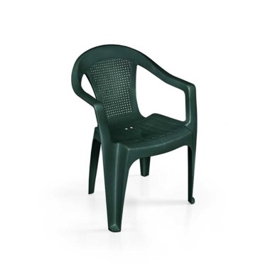 Cadeira Pl�stica Star Verde 57X57X75cm