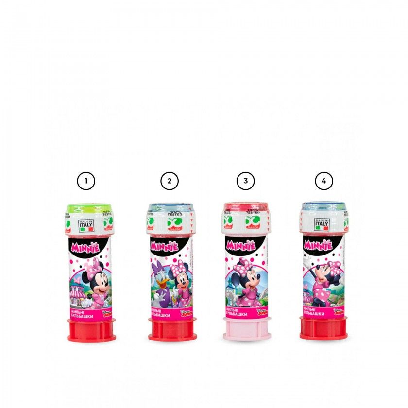 Bolas Sabão Minnie Mouse 60ML Bolas Sabão Minnie Mouse 60ML
