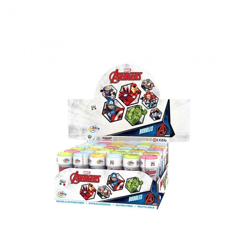 Bolas Sabão Vingadores 60ML Bolas Sabão Vingadores 60ML