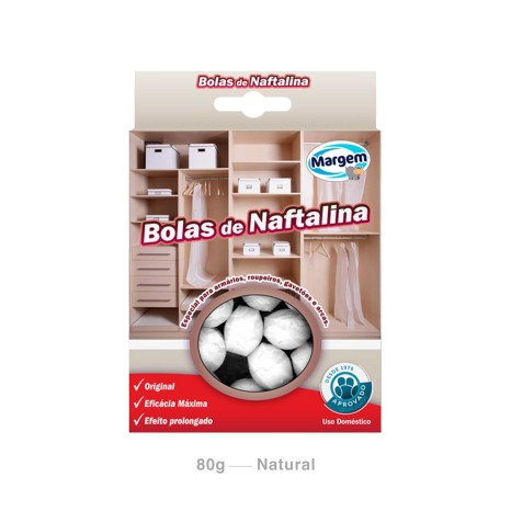 Bolas Naftalina Margem 80gr - Image product
