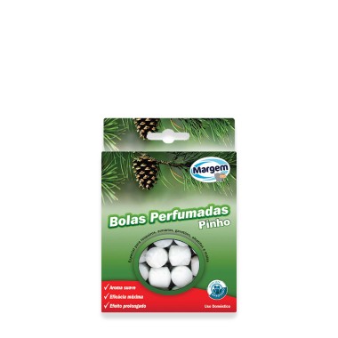 Bolas Naftalina Perfumada Margem 80gr