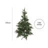 Árvore Natal Verde 210CM 1225 Ramos Árvore Natal Verde 210CM 1225 Ramos