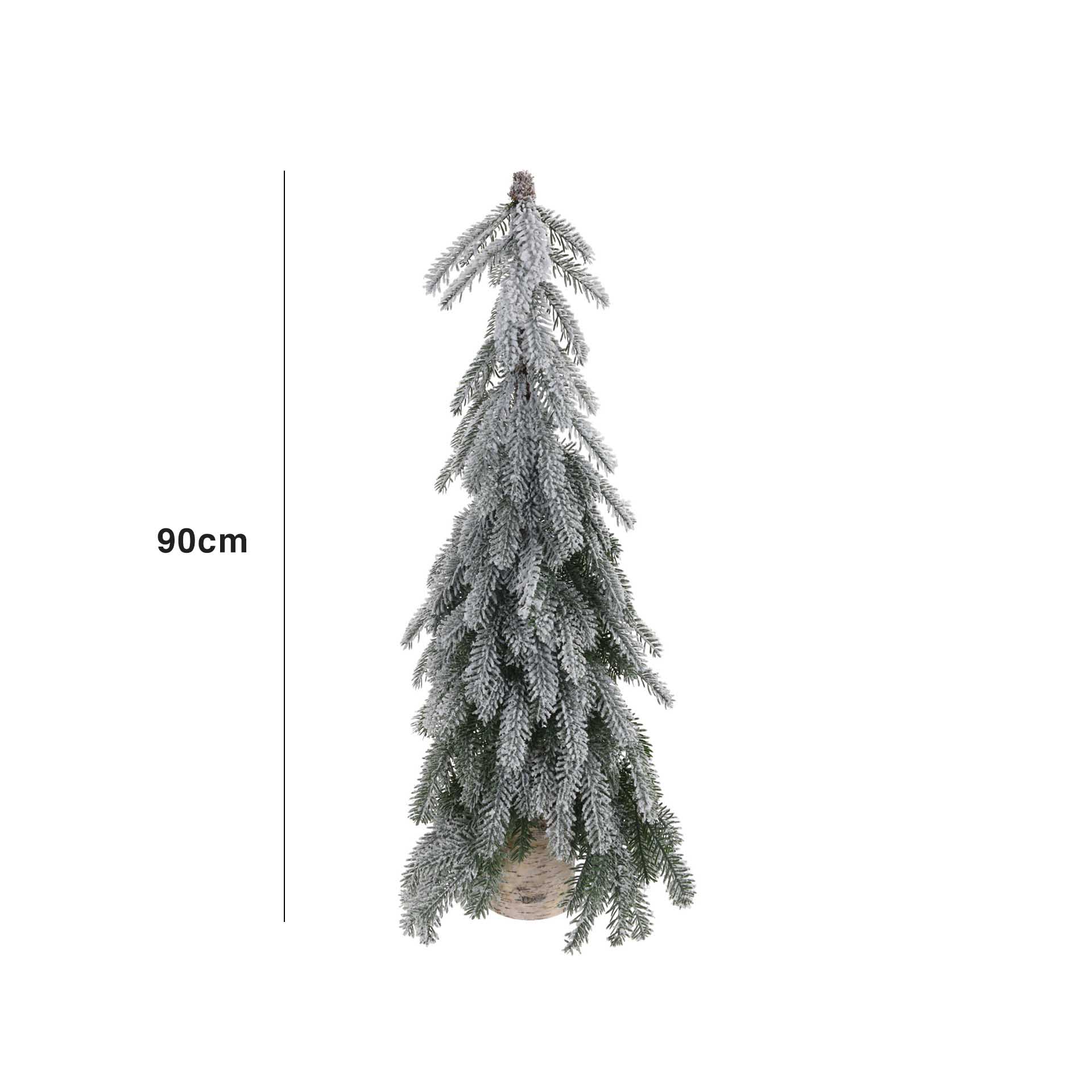 Árvore Natal Verde Neve 90CM