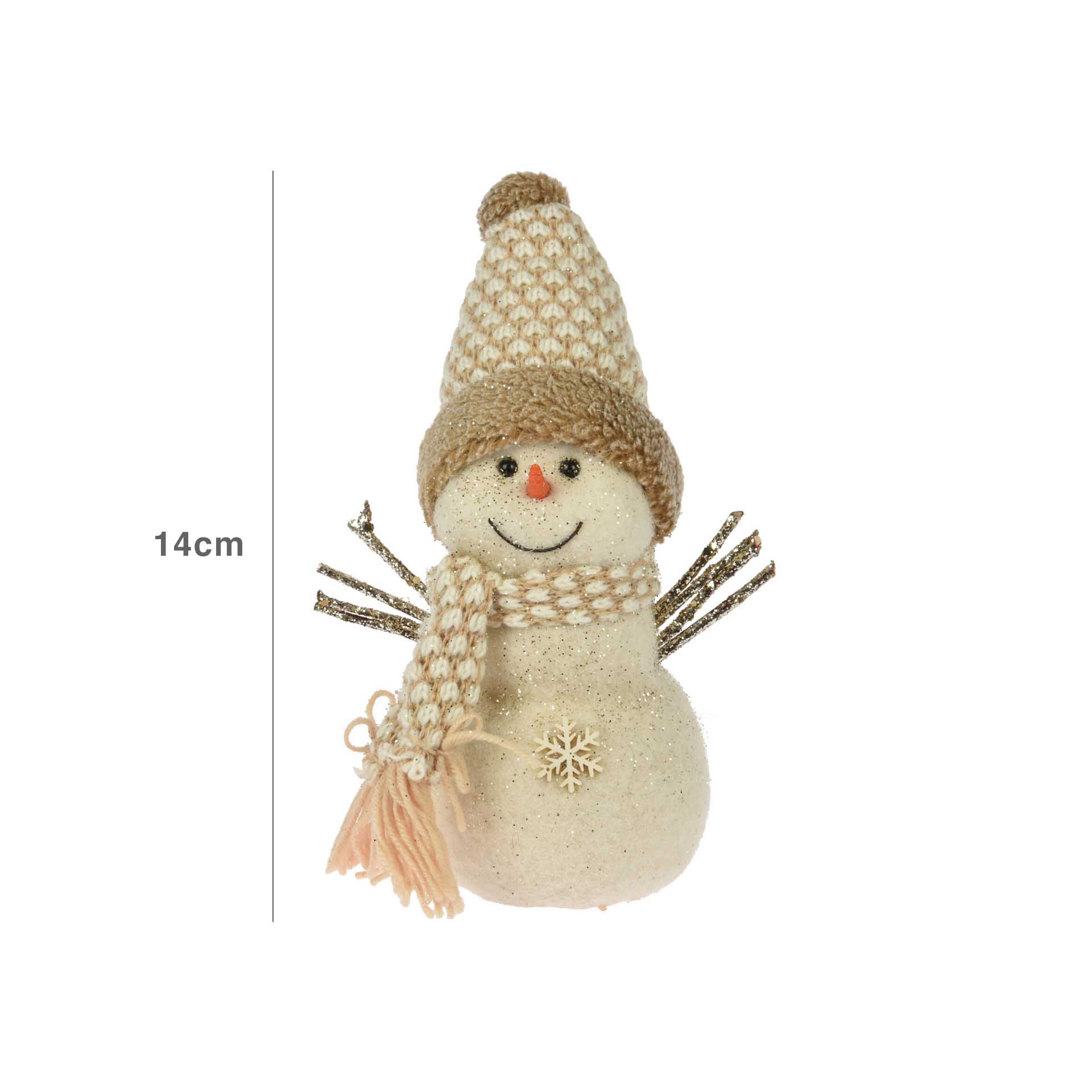 Figura Boneco Neve 32CM