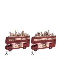 Autocarro Advento Led Vermelho 45X34CM