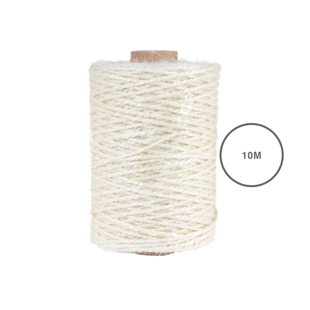 Rolo Corda Branco 10M