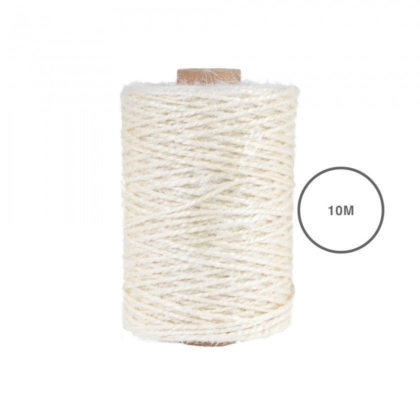 Rolo Corda Branco 10M