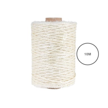 Rolo Corda Branco 10M